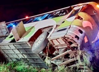 Vuelca autobús de jornaleros en Ahome; 15 lesionados rumbo a Hermosillo