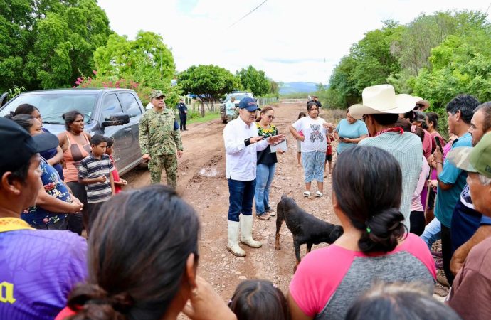 Se sigue atendiendo a los damnificados por Raymond en Sonora