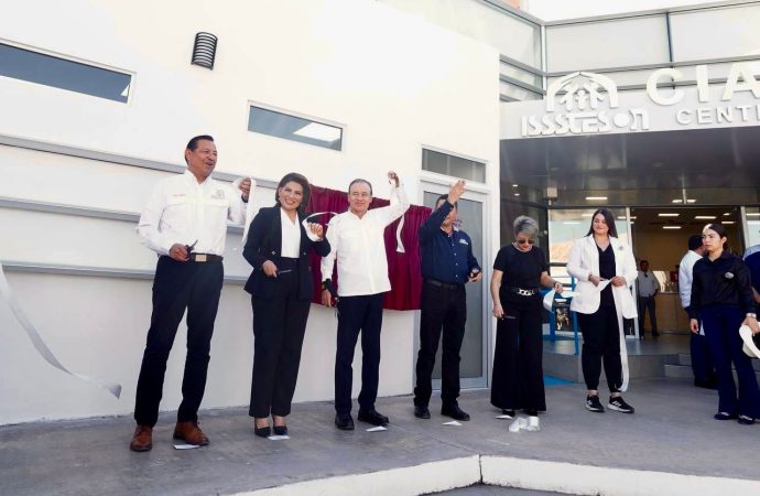 Inaugura Durazo Unidad Integral de Neurodesarrollo de Isssteson para garantizar atención especializada a familias sonorenses