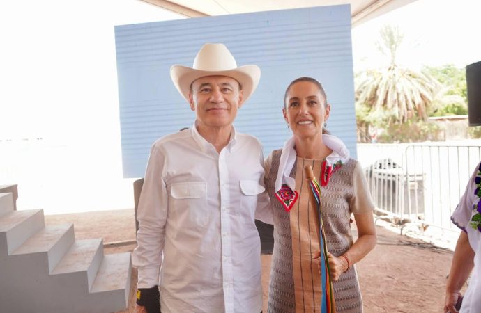 Gobernador Durazo y Presidenta Sheinbaum acercan planteles de Bachillerato a comunidades alejadas en Sonora