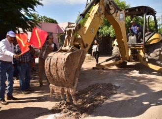 Arranca Lamarque nueva obra de pavimentación y reafirma compromiso con Cajeme