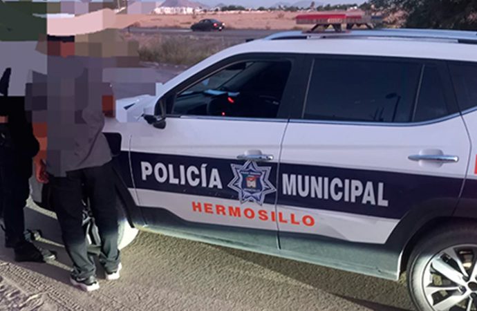 Sorprenden a cuatro hombres con mariguana y crystal en distintos operativos en Hermosillo