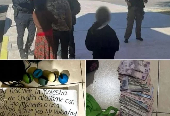 Liberan red de mendicidad: 10 menores chiapanecos rescatados en Hermosillo