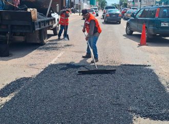 Refuerza Ayuntamiento de Hermosillo mantenimiento en vialidades
