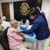 Realizan jornada de vacunación en el Congreso del Estado
