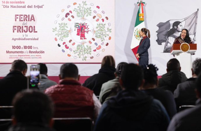 Gobierno Federal presenta “Frijoles Bienestar” y anuncia feria nacional en el Monumento a la Revolución