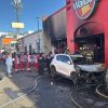 Explota automóvil en el centro de Hermosillo y provoca incendio en tienda departamental