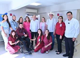 Gobernador Durazo refuerza salud de familia del sur con equipamiento de la Unidad de Neurodesarrollo