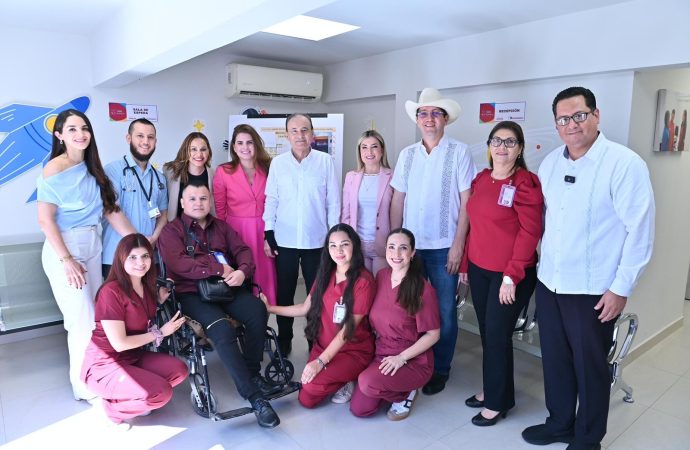 Gobernador Durazo refuerza salud de familia del sur con equipamiento de la Unidad de Neurodesarrollo