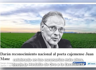 CAJEME RINDE HOMENAJE A JUAN MANZ ALANIZ