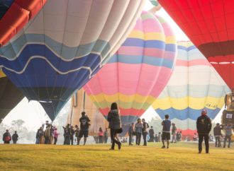 Pinta el cielo festival internacional del globo en León