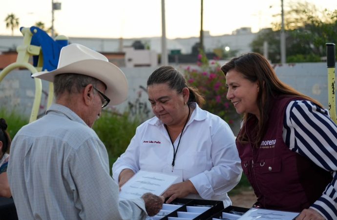 Lleva Vicky Espinoza jornada de salud a la colonia Casa Bonita.