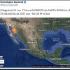 ¡Otro sismo cerca de Sonora!