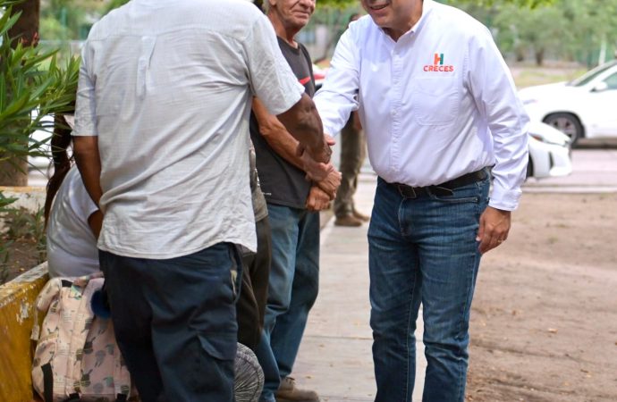 Entrega Toño Astiazarán obra ganadora de Presupuesto CRECES en colonia San Ángel