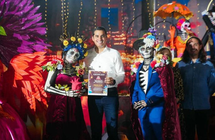 Premia Gobierno de Sonora a ganadores de concurso de altares, catrinas y catrines: SEC