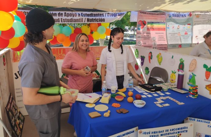 Realizan estudiantes de UNISON la Brigada de Salud Universitaria 2025