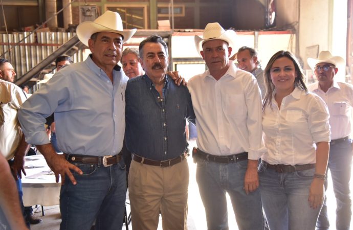 Se reúne Lamarque con productores del sur de Sonora para fortalecer el sector ganadero