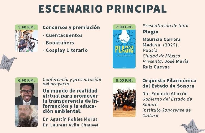 Todo listo para La Feria del Libro
