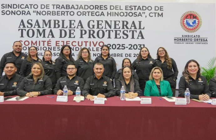 Refrendan confianza al comité Ejecutivo 2025-2031 del Sindicato “Norberto Ortega