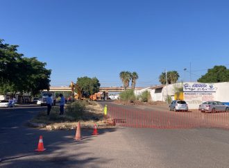 Cierran circulación en calle 300 por obras de OOMAPASC