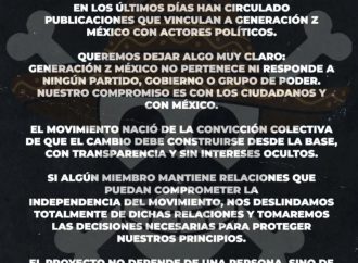 Jóvenes de la generación Z confirman marcha en Hermosillo