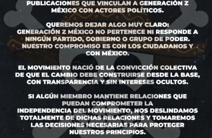Jóvenes de la generación Z confirman marcha en Hermosillo