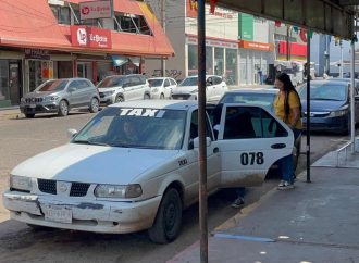 Taxis de ruta listo para la Expofes Cajeme