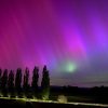 Auroras boreales iluminan el cielo de Estados Unidos y México