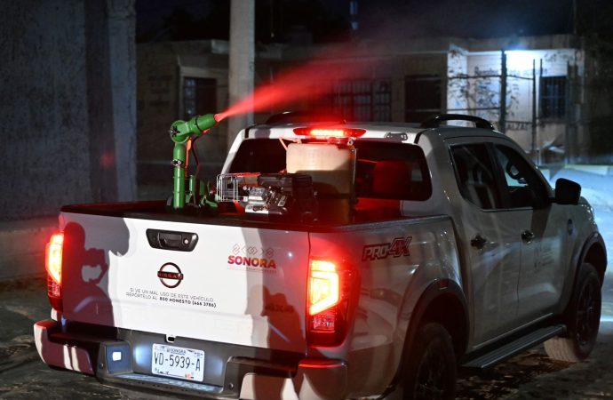 Sonora intensifica fumigación contra el dengue