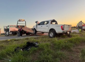 Guardia Nacional traslada a ocho personas lesionadas en volcamiento a la altura del danzante Yaqui