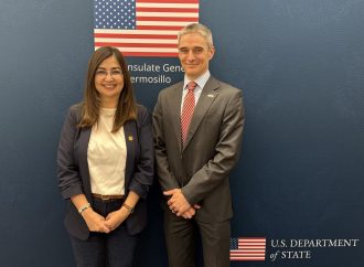 Mantienen vínculo UNISON y el Consulado General de E.U.A.