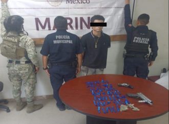Aseguran a dos hombres con presunta droga en operativos coordinados en Cajeme
