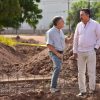 Supervisa Javier Lamarque trabajos de pavimentación e infraestructura en Cajeme