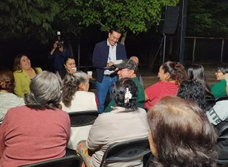 Se compromete David Figueroa a gestionar soluciones a problemáticas de los vecinos de Nueva España