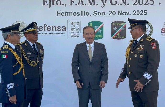 Realizan ascensos a altos mandos del Ejército en Sonora