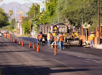Refuerza Ayuntamiento mantenimiento en vialidades de alto flujo en distintos puntos de Hermosillo