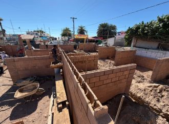 Avanza construcción del andador peatonal de Kino