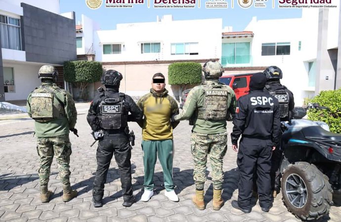 Desarticulan célula delictiva en operativo federal simultáneo; hay 15 detenidos y aseguramientos por 97 mdp