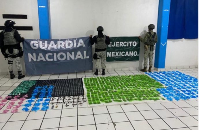 Durazo destaca golpe a la delincuencia: 155 detenidos y casi 24 millones de dosis de droga aseguradas en una semana