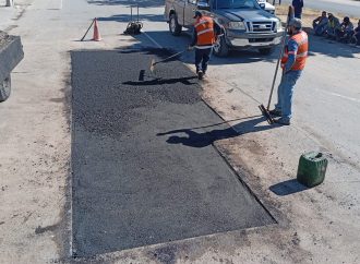 Continúa esta semana Ayuntamiento de Hermosillo con jornadas de bacheo