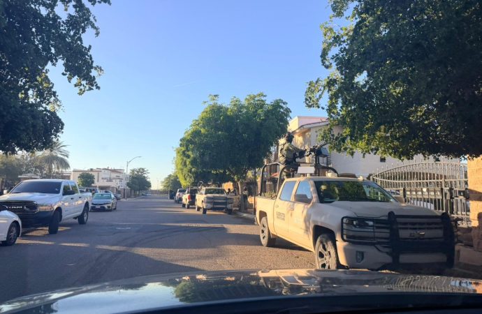 Huyen por los tejados durante cateo militar en Villas del Mediterráneo