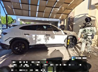 Incautan Lamborghini en Hermosillo