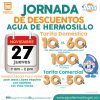 AguaH realizará jornada de descuentos en recibos de agua este jueves