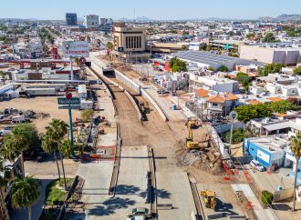 Paso a desnivel Colosio Solidaridad presenta un avance del 80%