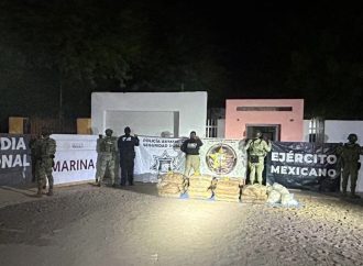 Asegura Gabinete de Seguridad cerca de media tonelada de metanfetamina en SLRC