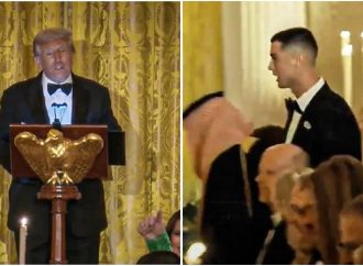 Trump recibe a Cristiano Ronaldo en cena oficial con el príncipe saudí