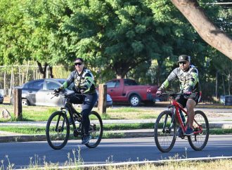 Familias cajemenses disfrutan del Domingueando en Bici y +