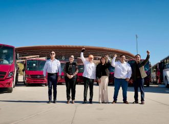 Entrega de 49 camiones mejora transporte en Hermosillo