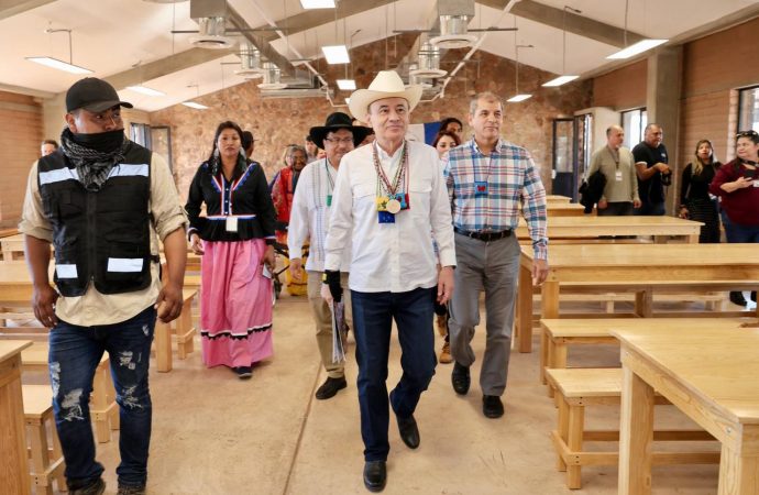 Avances en infraestructura educativa para el Pueblo Seri