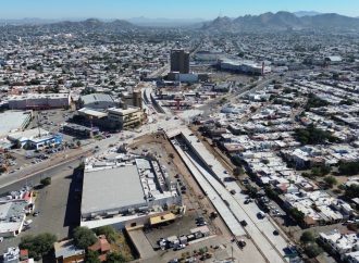 Paso a desnivel Colosio-Solidaridad alcanza 90% de avance